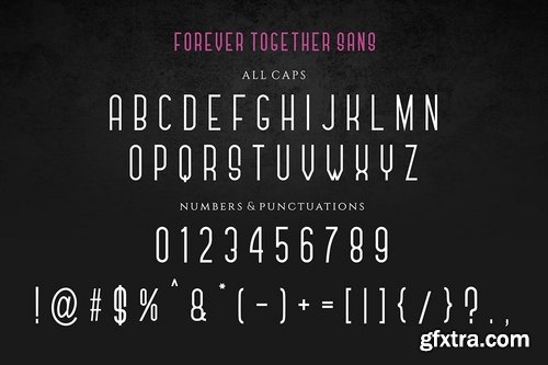 CM - Forever Together - Romantic Font Duo 3548503