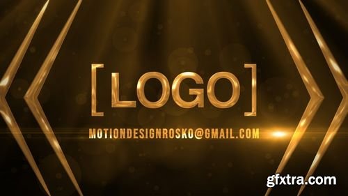 MotionArray Luxury Golden Logo 207313