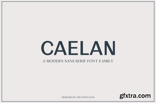 CM - Calean Sans Serif Font Family 3684357