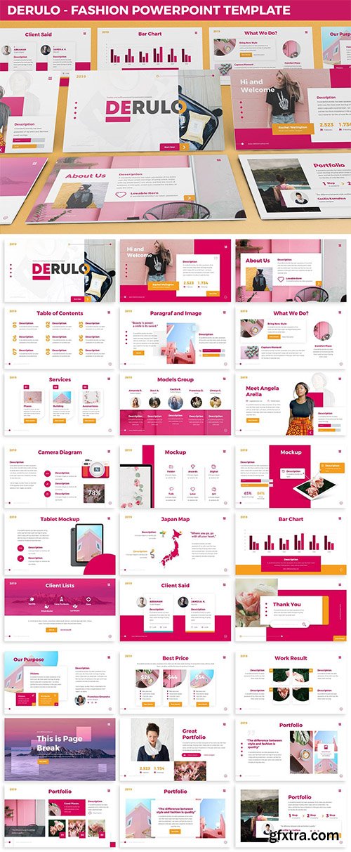 Derulo - Fashion Powerpoint Template