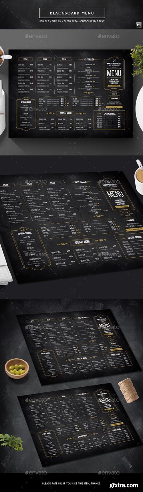 Blackboard Menu 19243486