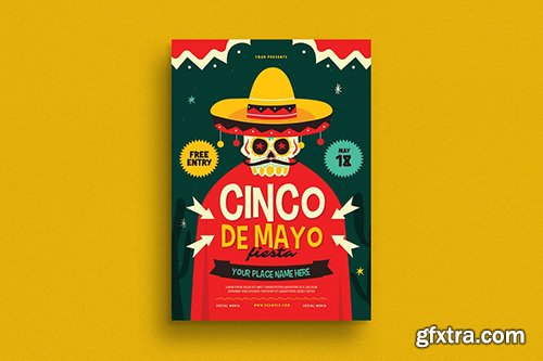 Cinco De Mayo Event Flyer