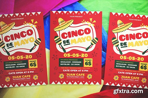 Cinco De Mayo Party Flyer