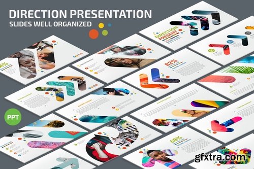 Direction Powerpoint and Keynote Presentations