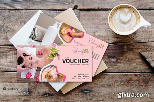 Spa Gift Voucher Card vol.01