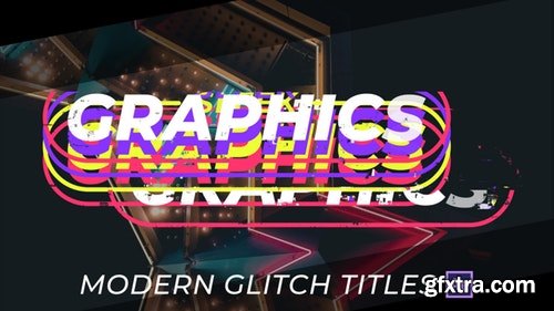 MotionArray Modern Glitch Titles 211295