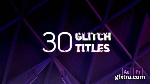 Videohive - Glitch Titles - 22500592