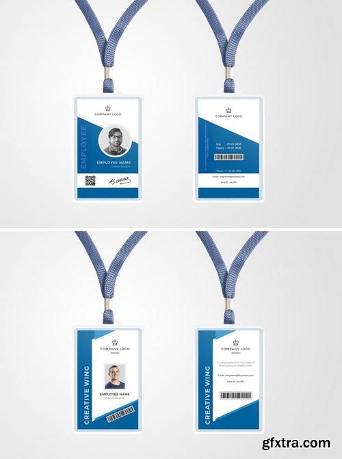 ID Card Template 2