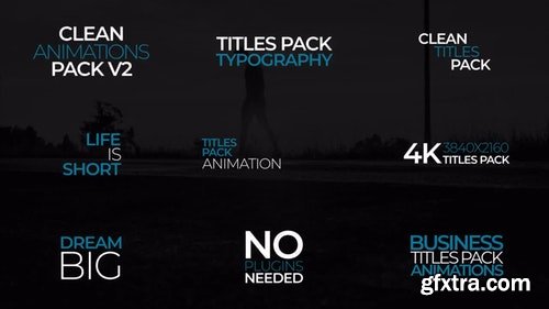 MotionArray Clean Titles Pack V2 211664