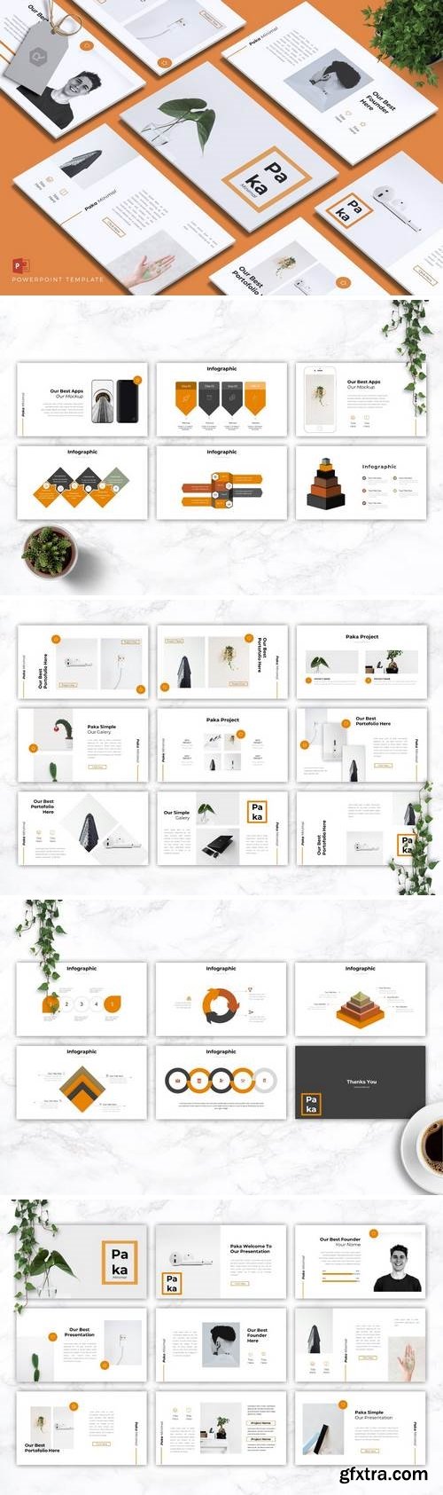 PAKA - Company Profile - Powerpoint, Keynote, Google Slides Templates