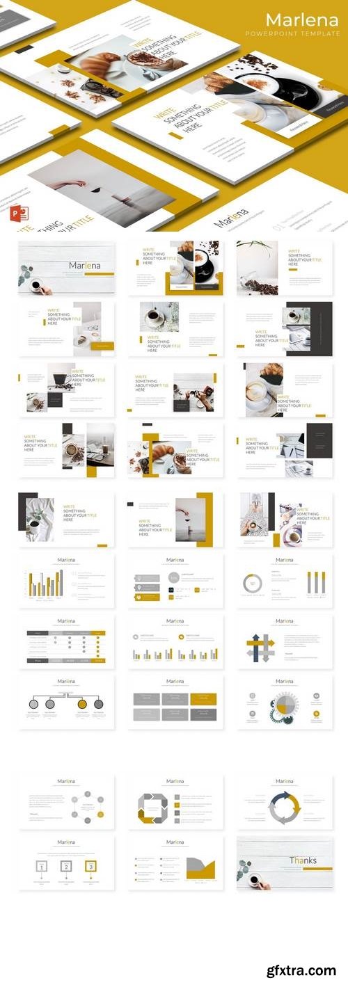 Marlena - Powerpoint, Keynote, Google Slides Templates