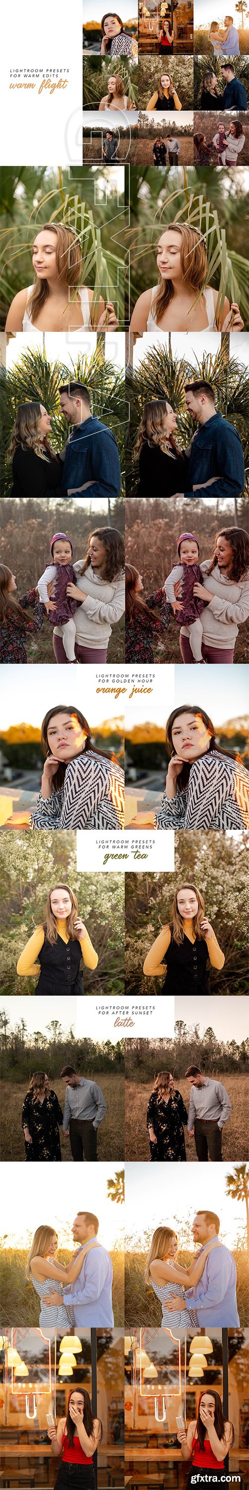 CreativeMarket - Warm Preset Pack 3629976