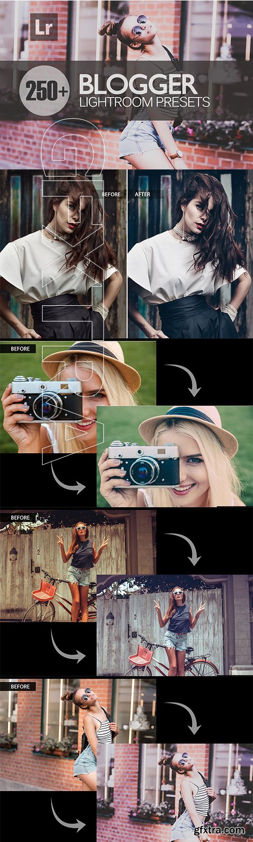 CreativeMarket - Blogger Lightroom Presests bundle 3675120