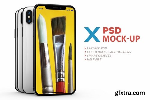 PhoneX PSD Mock-Up