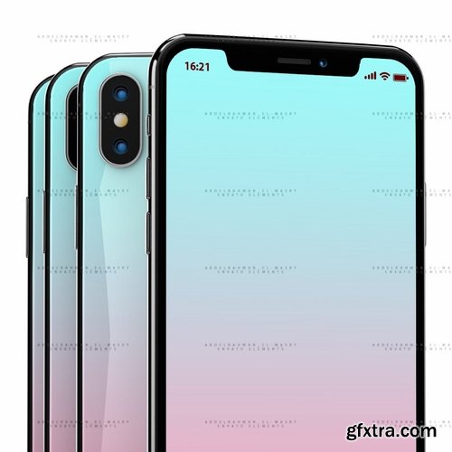 PhoneX PSD Mock-Up