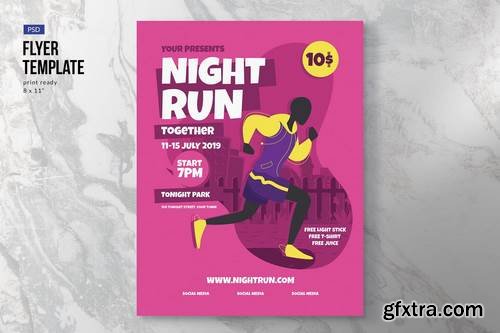 Run Event Flyer Template 2