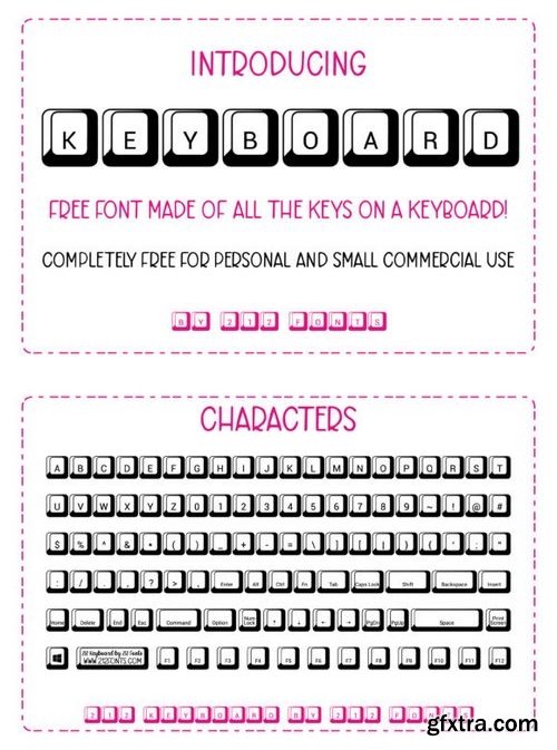 Keyboard Font