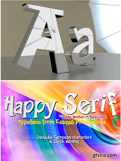 Happy Serif Font