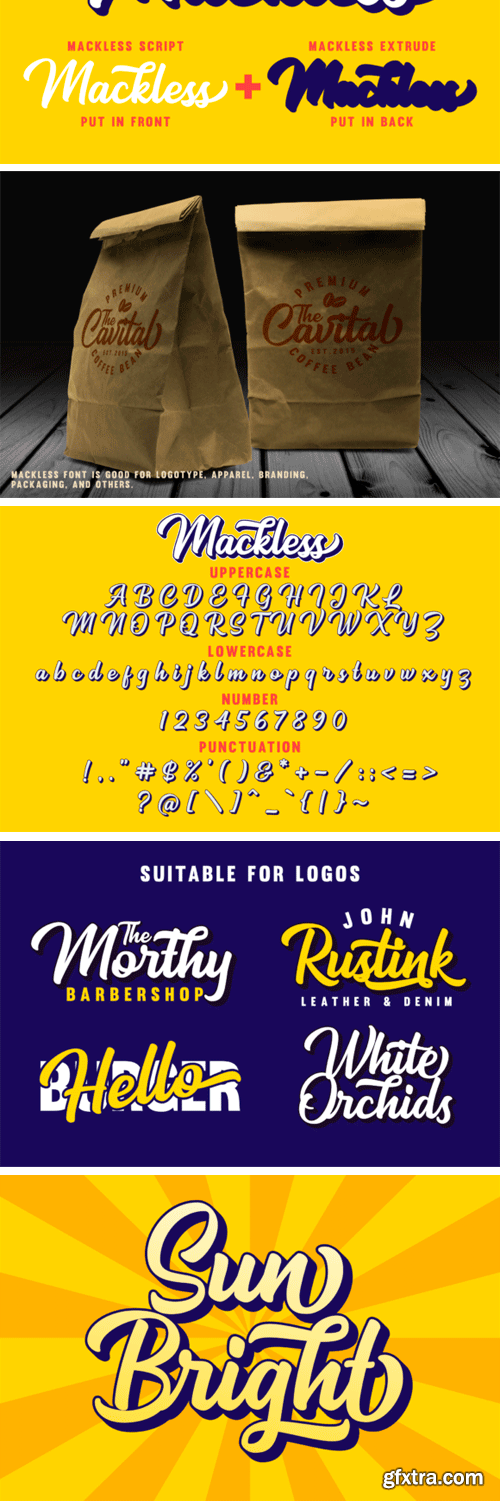 Mackless Font