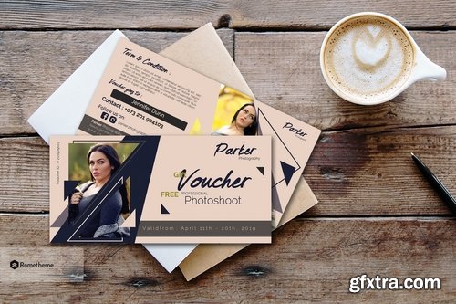 Photography Gift Voucher Card vol.01