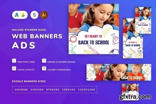 Back To School Banners