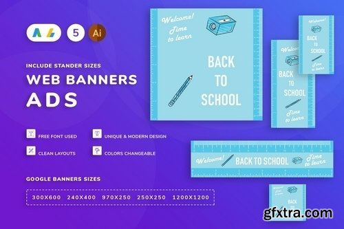 Back To School Banners