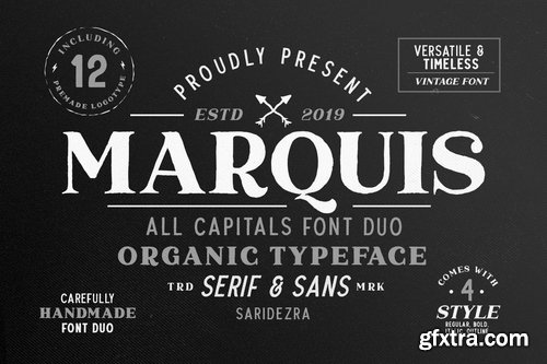 CM - Marquis - Organic Font Duo (+EXTRAS) 3416635