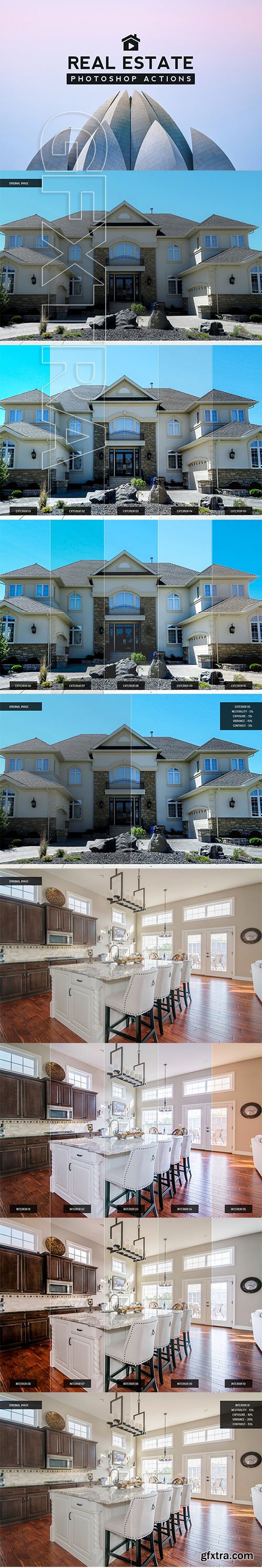 CreativeMarket - Real Estate Photoshop Actions 3477163