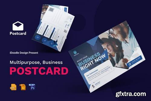 Multipurpose, Business, Corporate Postcard