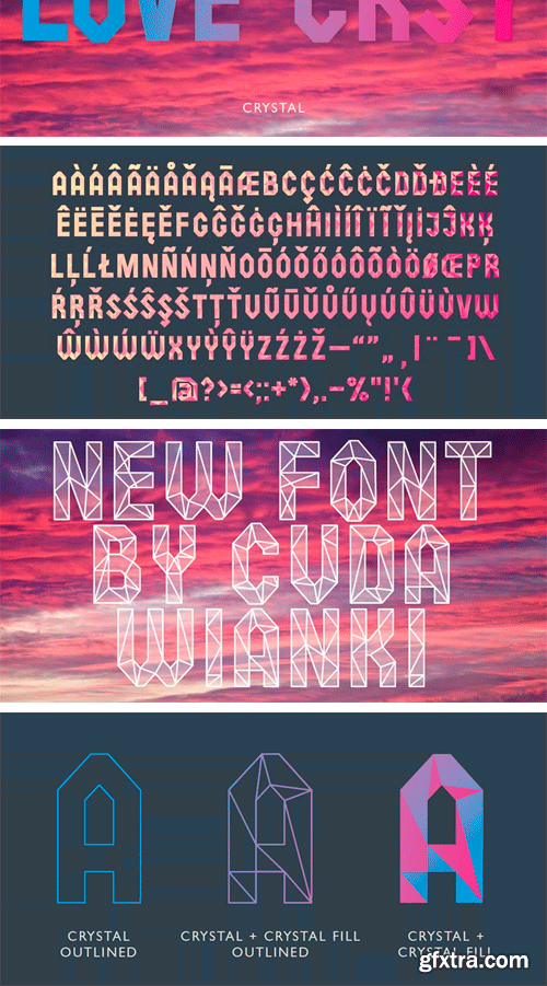 Crystal Font Family