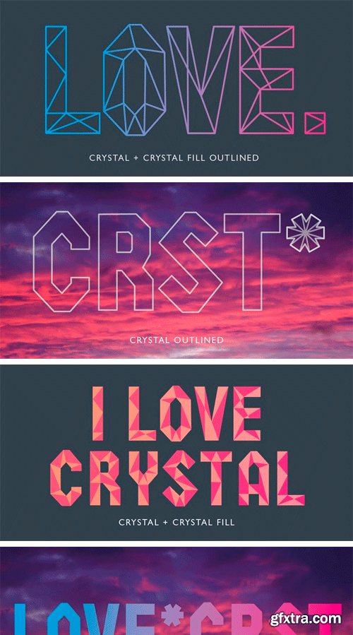 Crystal Font Family