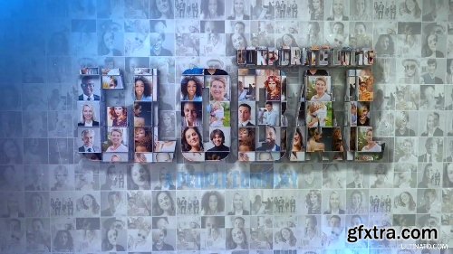 Videohive Corporate Mosaic Logo 23392349