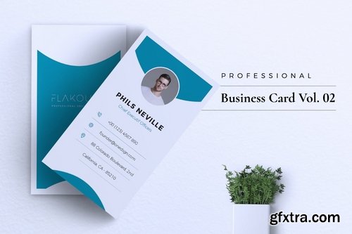 Modern Minimalist Business Card Vol. 02