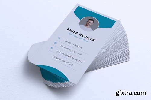 Modern Minimalist Business Card Vol. 02