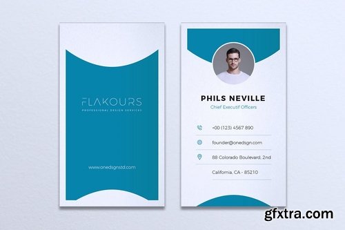 Modern Minimalist Business Card Vol. 02