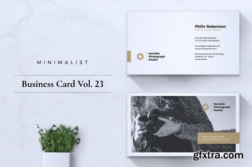 Minimalist Business Card Vol. 23