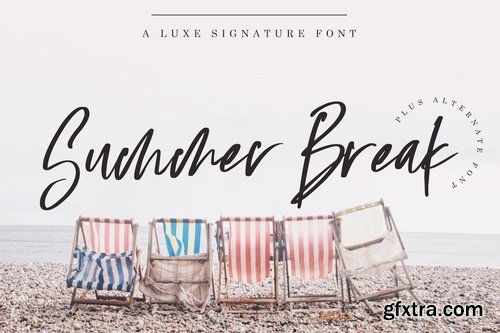 Summer Break Font