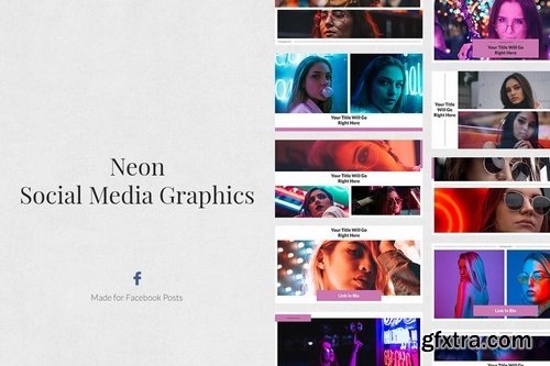 Neon Social Media Pack