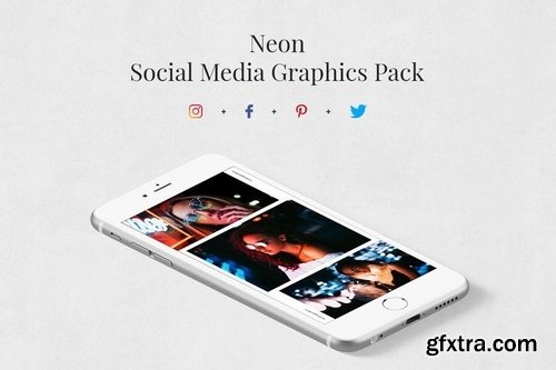 Neon Social Media Pack