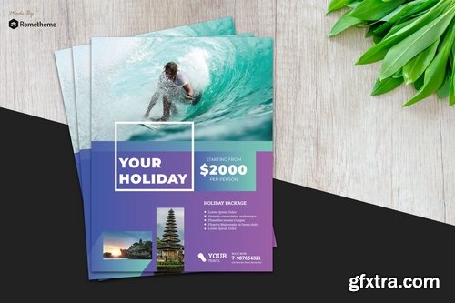 Holiday Travel Flyer vol.6