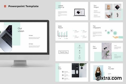 Stones - Modern & Clean Powerpoint and Google Slides Templates