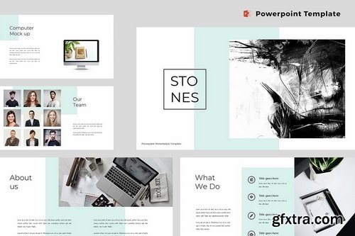 Stones - Modern & Clean Powerpoint and Google Slides Templates