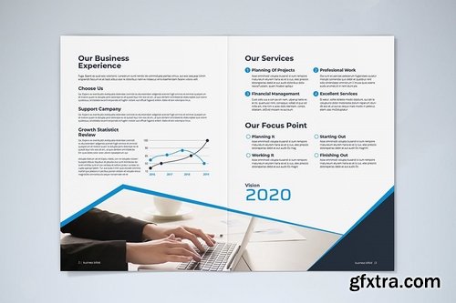 Modern Business Brochure Bi-Fold