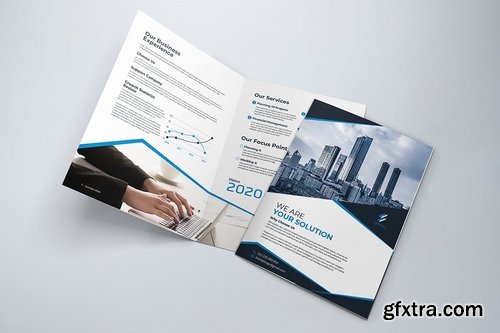 Modern Business Brochure Bi-Fold