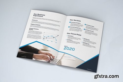 Modern Business Brochure Bi-Fold