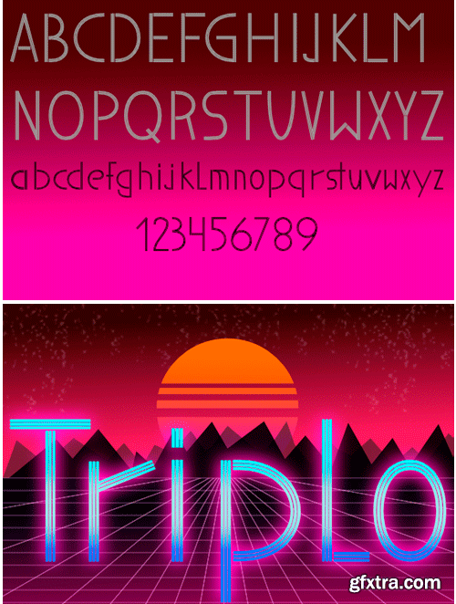 Triplo Font