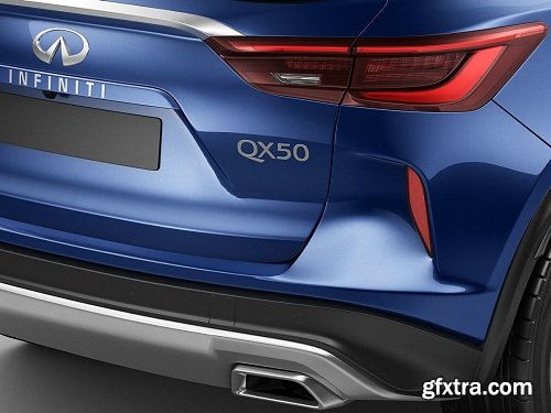 Cgtrader - Infiniti QX50 2019 3D Model