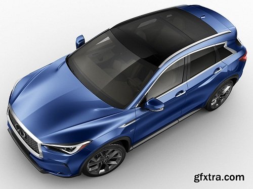 Cgtrader - Infiniti QX50 2019 3D Model