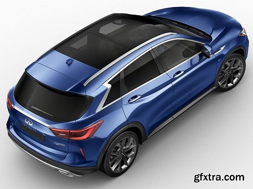 Cgtrader - Infiniti QX50 2019 3D Model