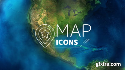 Videohive Map Icons 23270578